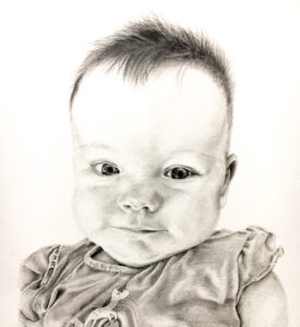 Esther Portretten baby 1 wit verkleind